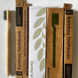 bamboo dental kit by the house of linen