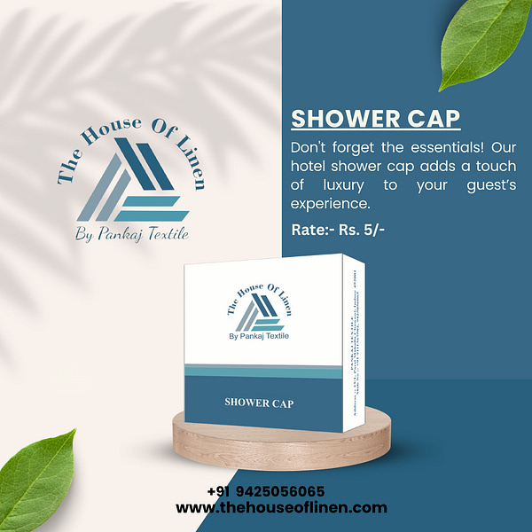 Premium Hotel Shower Cap
